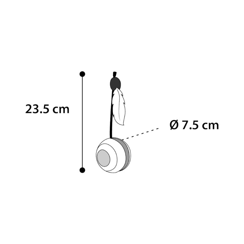 Flamingo Waseem Bola interativa para gatos,  Imagem número 3 Flamingo Waseem Bola interativa para gatos, , large Imagem número 3