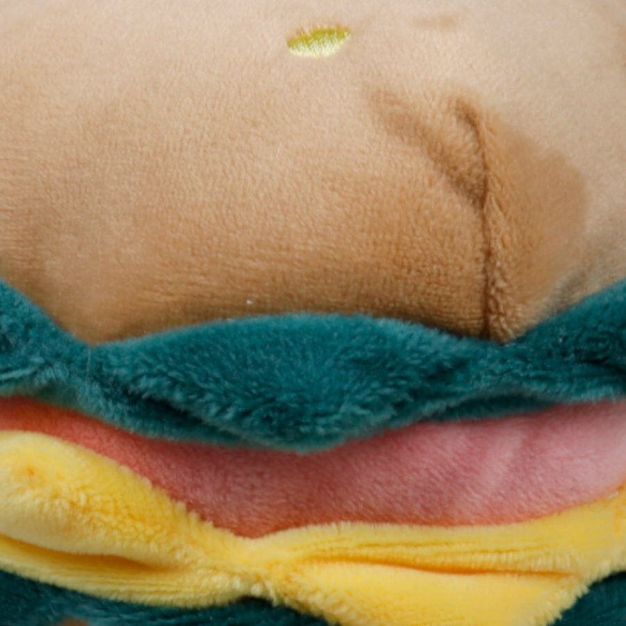 Tootoy! Comfort Cheese Burguer Cuddler peluche com som para c&atilde;es, , large Imagem n&uacute;mero 3