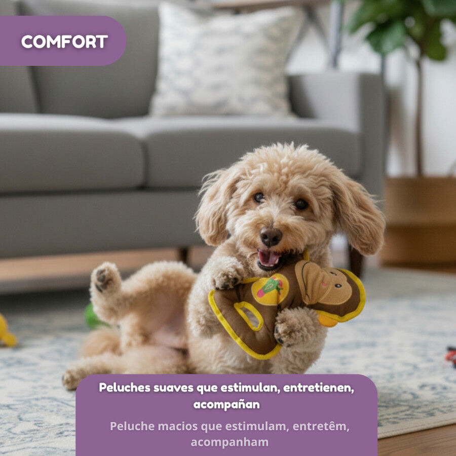 Tootoy! Comfort Peluche de macaco para c&atilde;es, , large Imagem n&uacute;mero 7