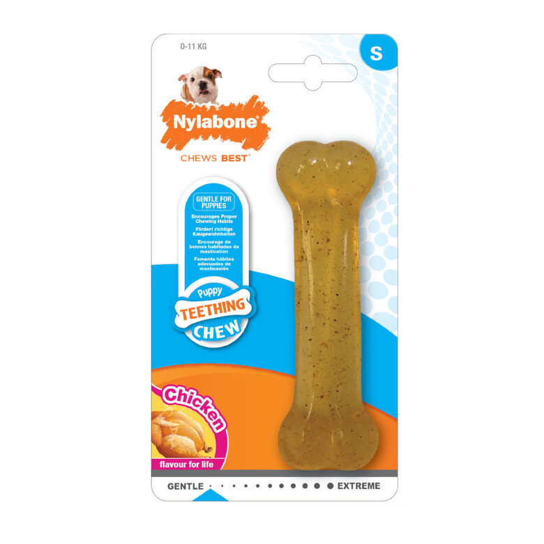 Nylabone Chew Frango Osso Mordedor para cachorros,  Imagem número 1 Nylabone Chew Frango Osso Mordedor para cachorros, , large Imagem número 1