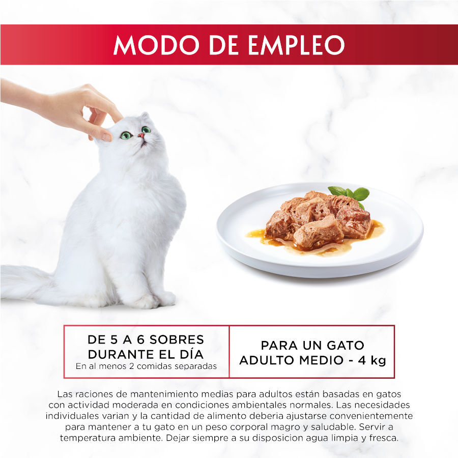 6 saquetas x 50 g Purina Gourmet Mon Petit Sele&ccedil;&atilde;o Aves com molho em saqueta para gatos, , large Imagem n&uacute;mero 8