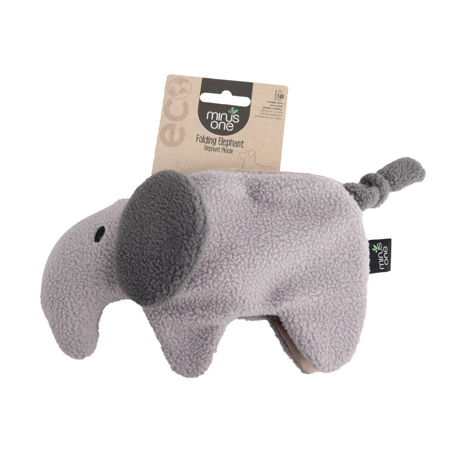 Minus One Folding Elephant peluche de trapo para c&atilde;es, , large Imagem n&uacute;mero 2