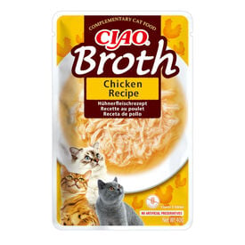 Ciao Broth Sopa de Frango e Atum para gatos