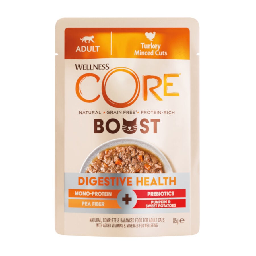 85 g Wellness Core Boost digestivos sobre Pavo para gatos, , large Imagem n&uacute;mero 1