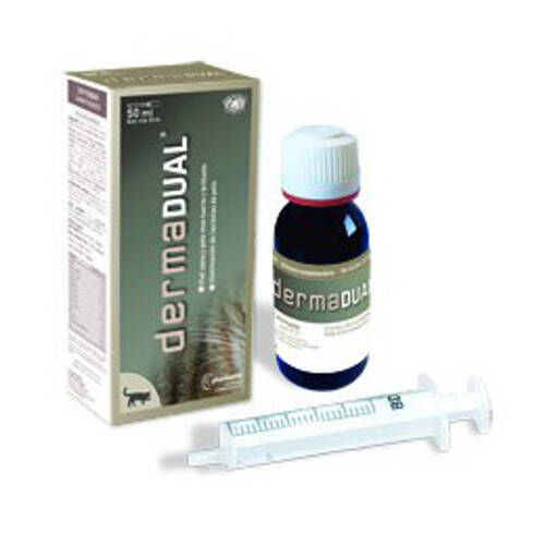 Pharmadiet Dermadual gel malta para perros y gatos Imagem n&uacute;mero 1
