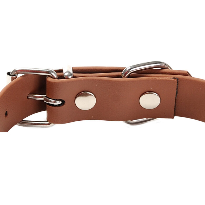 Gotoo Coleira vegan castanho para cães,  Imagem número 6 Gotoo Coleira vegan castanho para cães, , large Imagem número 6