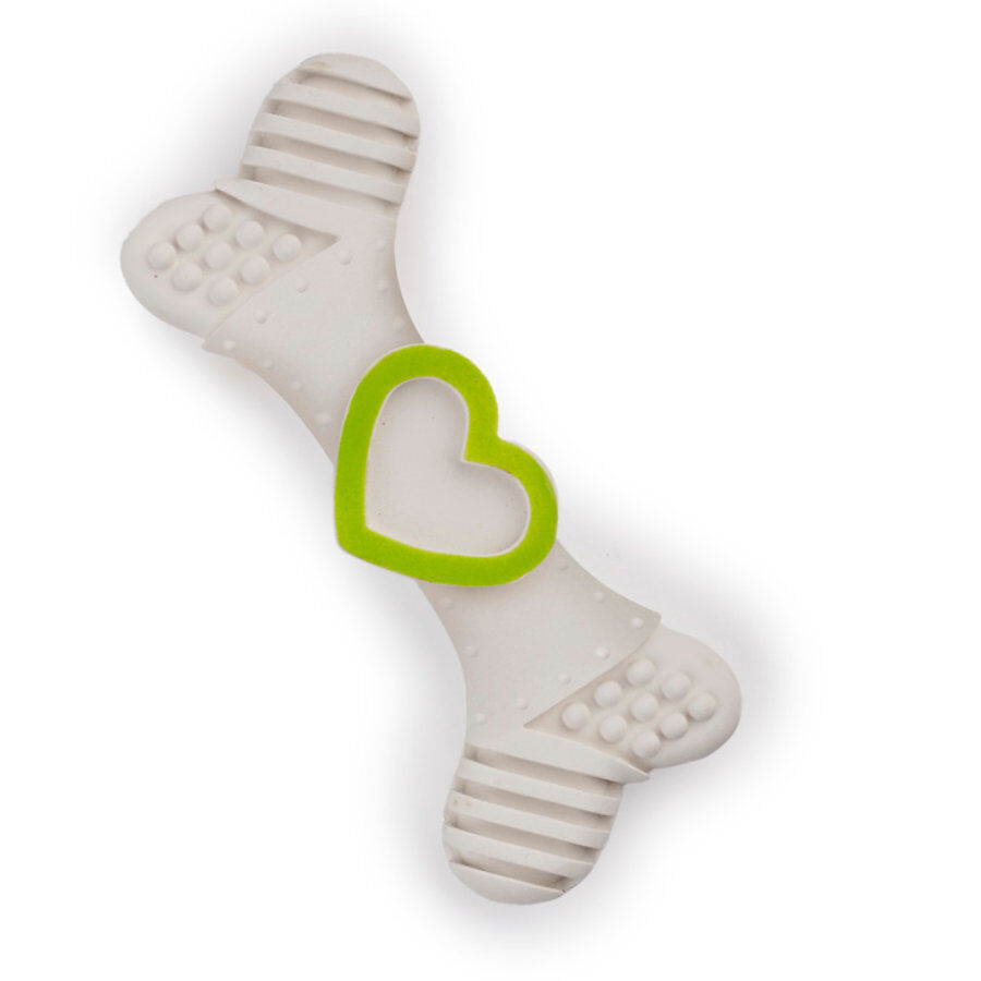 Tootoy! Chew Love Bone Branco osso mordedor para cachorros, , large Imagem n&uacute;mero 2