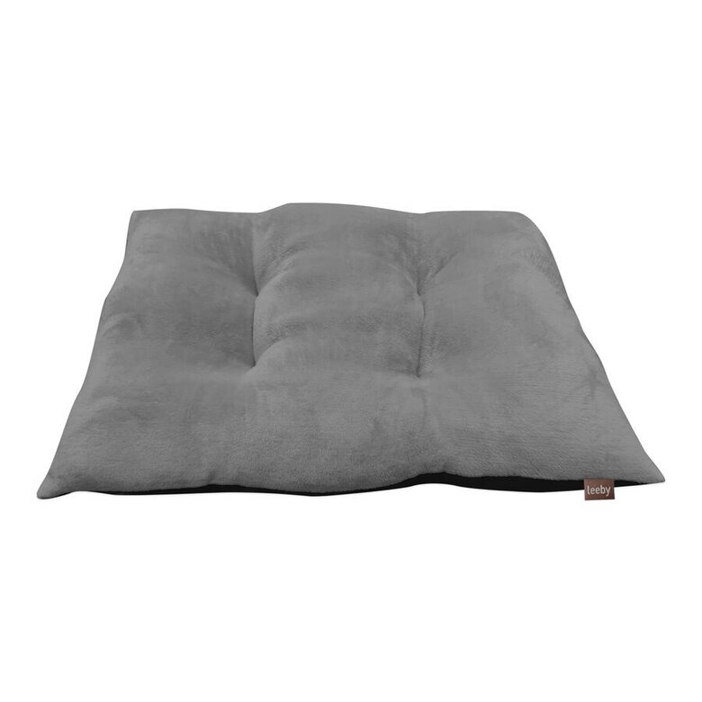 Leeby Almofada Acolchoada de Veludo Cinzenta para cães,  Imagem número 1 Leeby Almofada Acolchoada de Veludo Cinzenta para cães, , large Imagem número 1