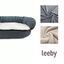 Leeby Sofá Ortopédico Viscoelástico Cinzento para cães, , large Indicador imagem número 4