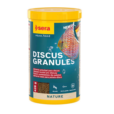 Sera Discus Granulat Nature Alimento para peixes