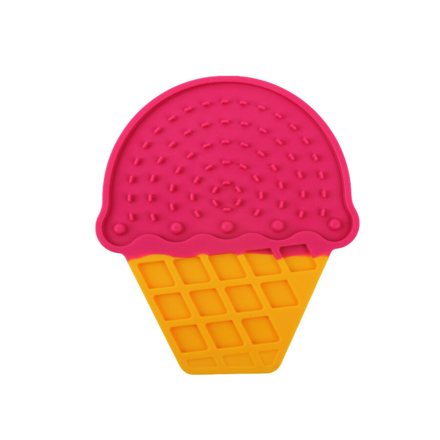 Summer Vibes Ice Cream Comedouro Antivoracidade Tipo Tapete para lamber para c&atilde;es, , large Imagem n&uacute;mero 1