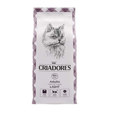 Criadores Light ração para gatos com frango
