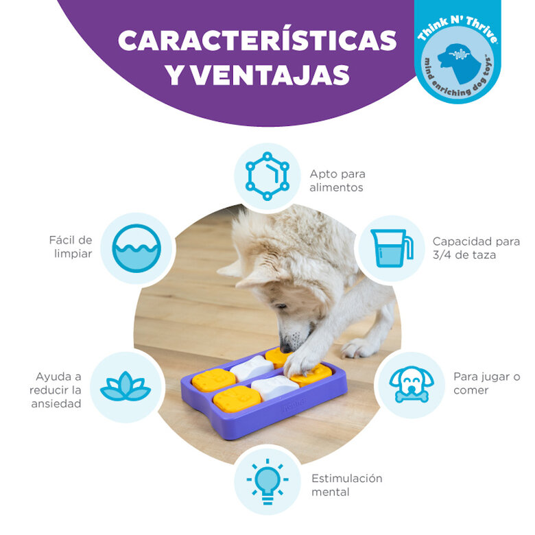 Outward Hound Nina Ottosson Brick Puzzle para cães,  Imagem número 6 Outward Hound Nina Ottosson Brick Puzzle para cães, , large Imagem número 6