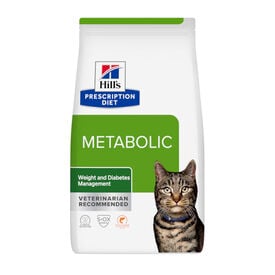 Hill's Prescription Diet Metabolic Salm&atilde;o Ra&ccedil;&atilde;o para gatos