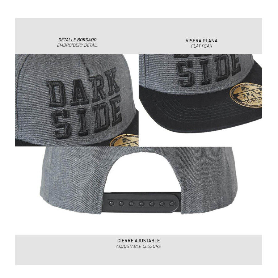 Disney Star Wars Bon&eacute; com Viseira Plana para humanos, , large Imagem n&uacute;mero 2