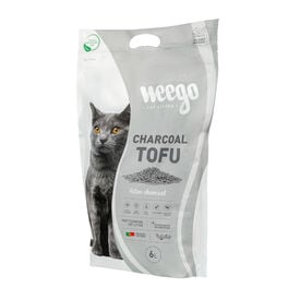 Weego Charcoal Tofu  Areia aglomerante para gatos