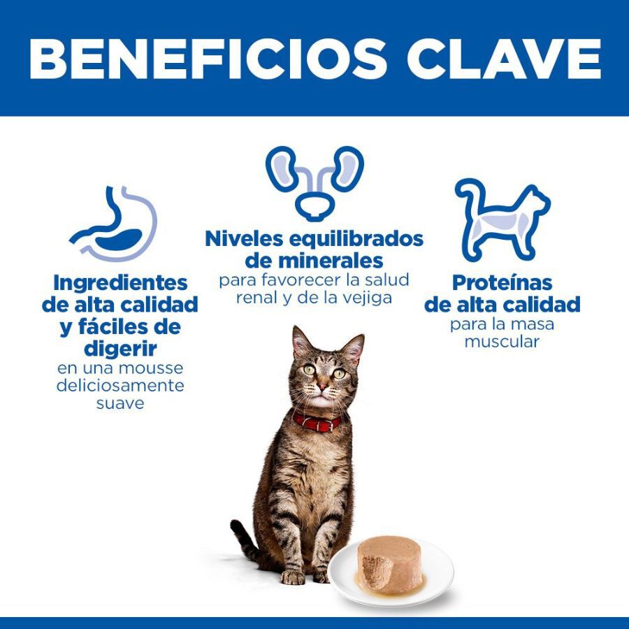85 g Hill's Science Plan Adult Comida h&uacute;mida Mousse de Frango em lata para gatos, , large Imagem n&uacute;mero 5