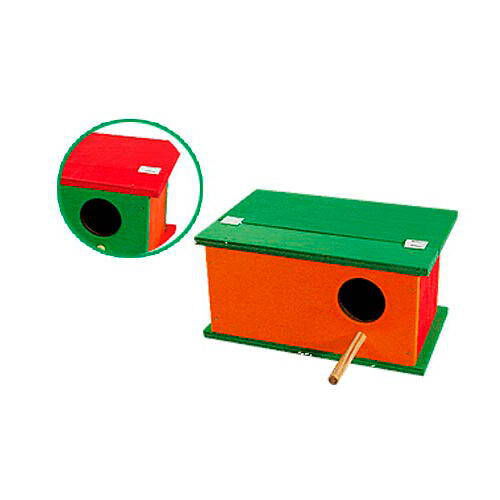 Nayeco nido multicolor para periquitos Imagem n&uacute;mero 1