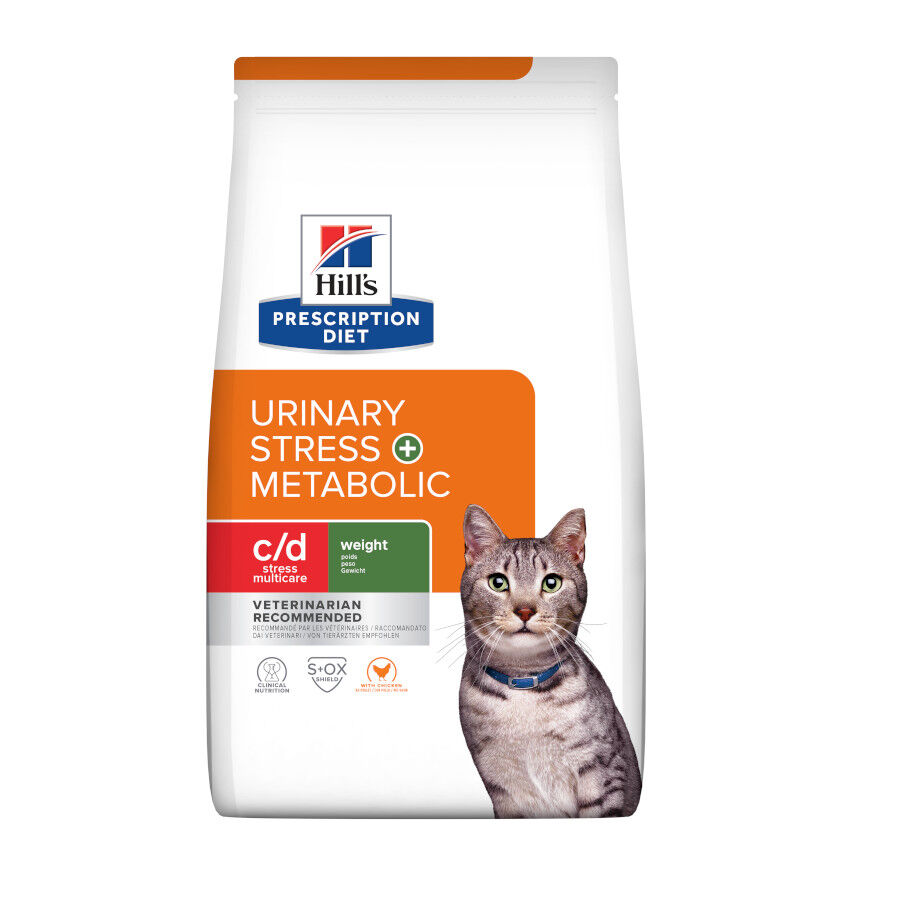 8 kg Hill's Prescription Diet c/d Multicare Stress + Metabolic ra&ccedil;&atilde;o para gatos, , large Imagem n&uacute;mero 1
