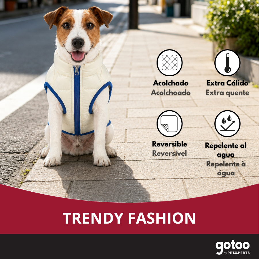 Goto Casaco Acolchoado Revers&iacute;vel para c&atilde;es, , large Imagem n&uacute;mero 6