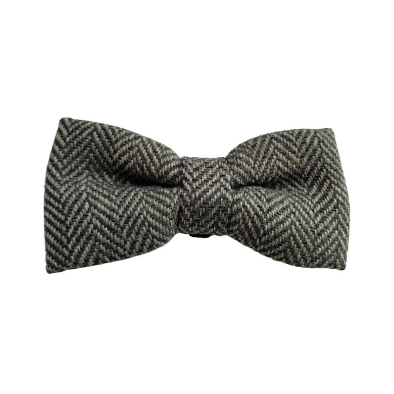 Gotoo Conjunto Bandana e Gravata espinha cinza para cães,  Imagem número 5 Gotoo Conjunto Bandana e Gravata espinha cinza para cães, , large Imagem número 5