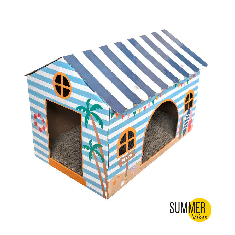 Summer Vibes Arranhador de cart&atilde;o para gatos, , large Imagem n&uacute;mero 2