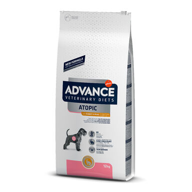 Affinity Advance Veterinary Diets Atopic Coelho ração para cães