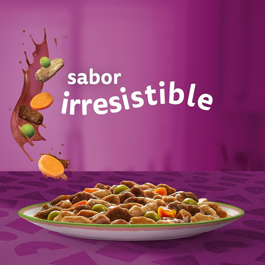 4 saquetas x 85 g Whiskas Tasty Mix Sele&ccedil;&atilde;o do Chefe Molho em Saqueta para gatos adultos, , large Imagem n&uacute;mero 2