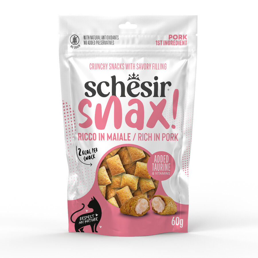 Schesir Snax! Porco Snacks para gatos, , large Imagem n&uacute;mero 1