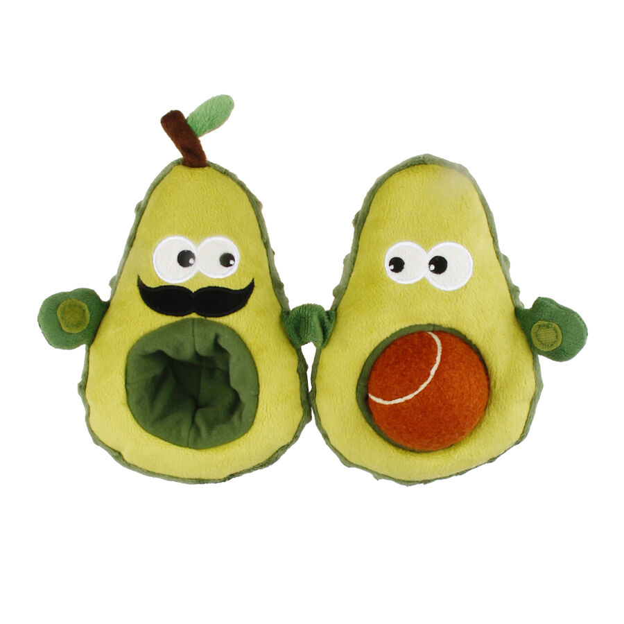Fluffy Abacate de Peluche com Guarda Bolas para c&atilde;es, , large Imagem n&uacute;mero 1