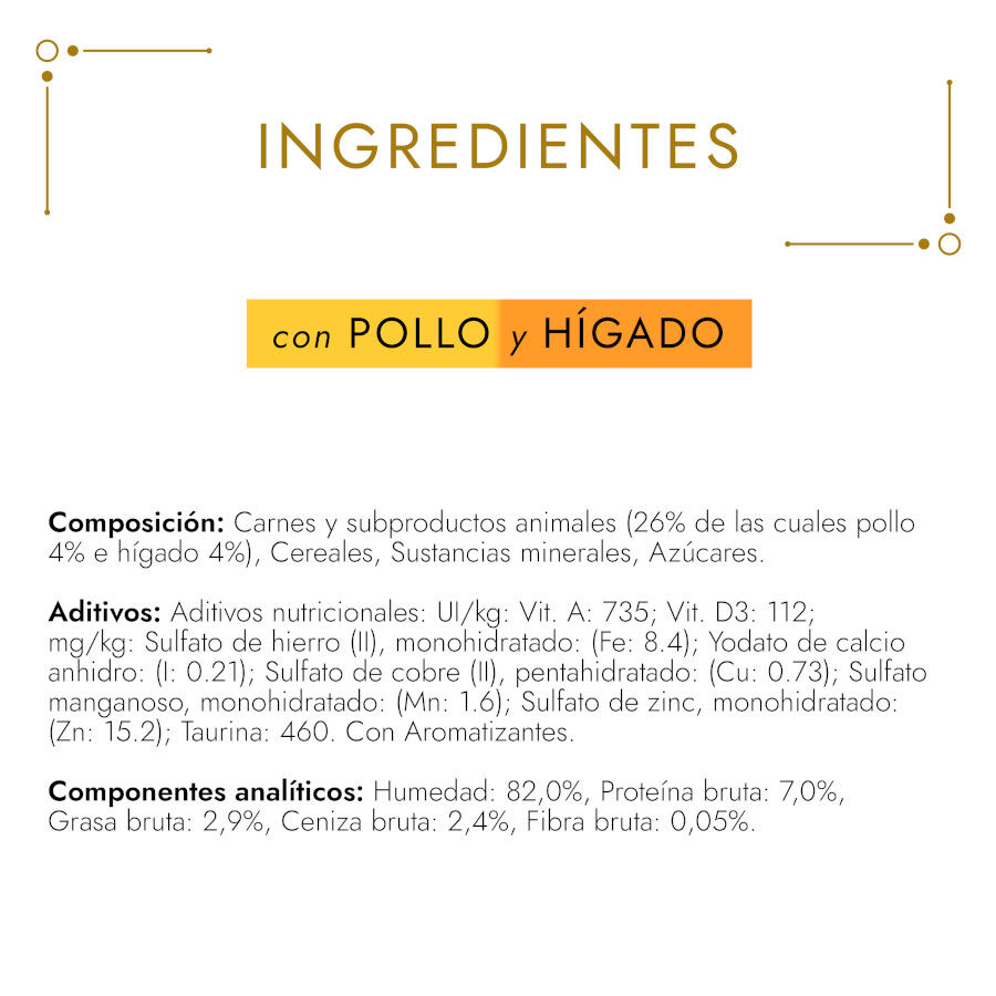 85 g Gourmet Gold Alimento h&uacute;mido de frango e f&iacute;gado para gatos, , large Imagem n&uacute;mero 4