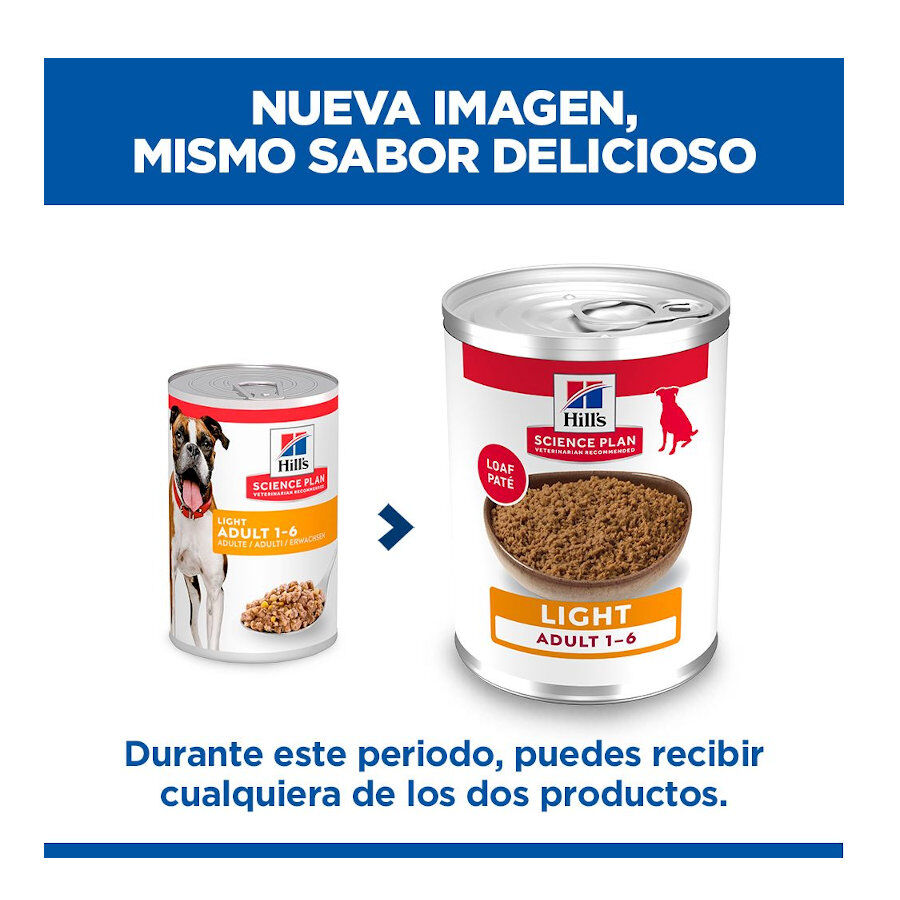 370 g Hill's Adult Light Frango em lata, , large Imagem n&uacute;mero 2