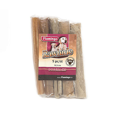 Flamingo snacks dentais Rawhide para cães