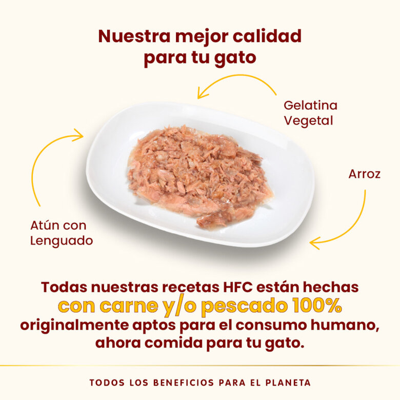 55 g  Almo Nature HFC Atum com Linguado em sachê de gelatina para gatos,  Imagem número 3 55 g  Almo Nature HFC Atum com Linguado em sachê de gelatina para gatos, , large Imagem número 3