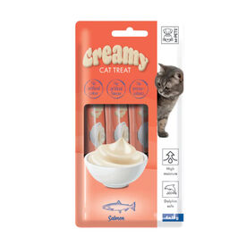M-Pets Creamy Snack de Salm&atilde;o para gatos