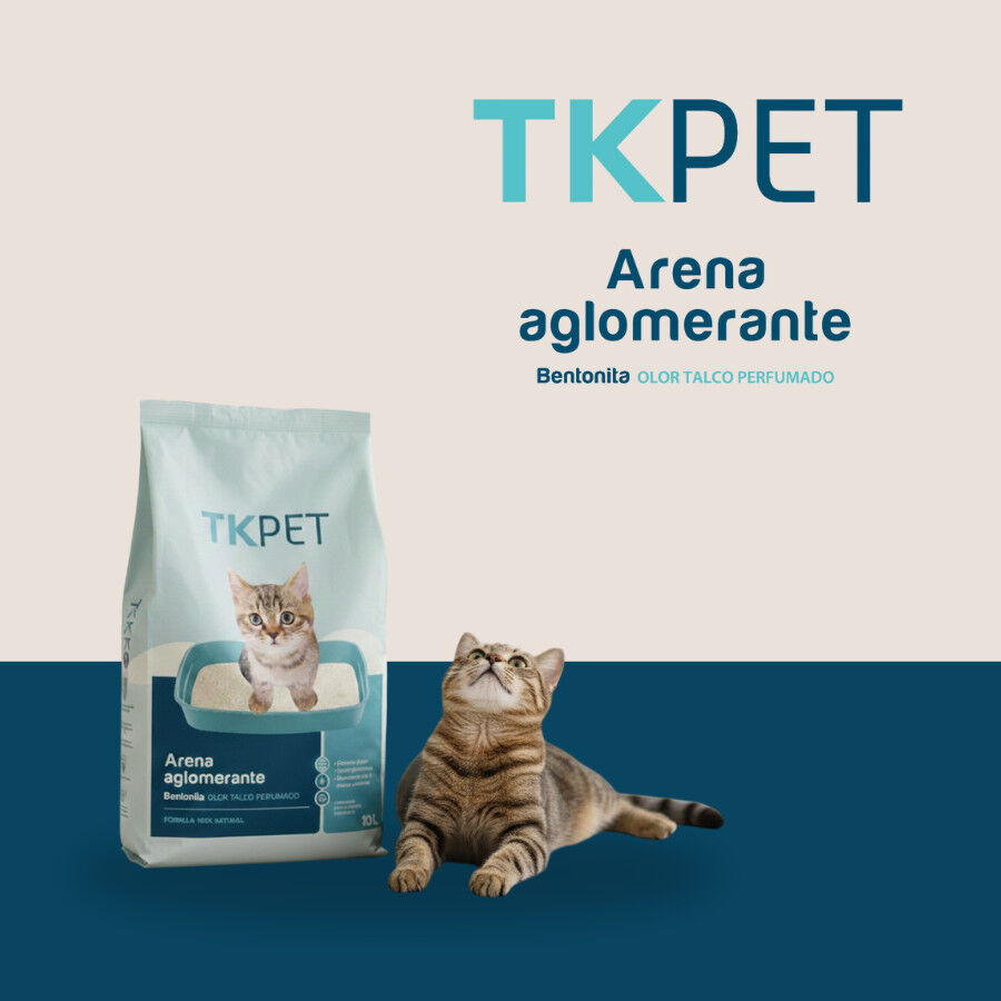 10 L TK-Pet Areia Aglomerante Bentonite e Talco para gatos, , large Imagem n&uacute;mero 5