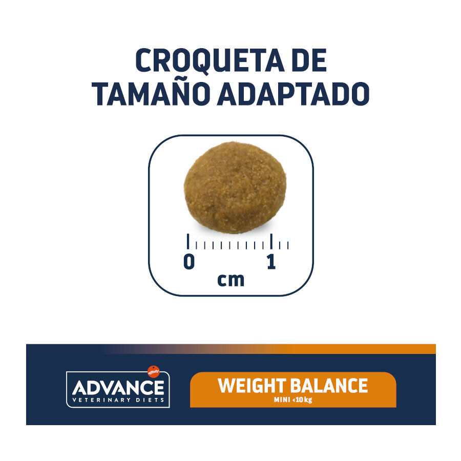 1.5 kg Advance Veterinary Diets Mini Weight Balance Aves ra&ccedil;&atilde;o para c&atilde;es, , large Imagem n&uacute;mero 3
