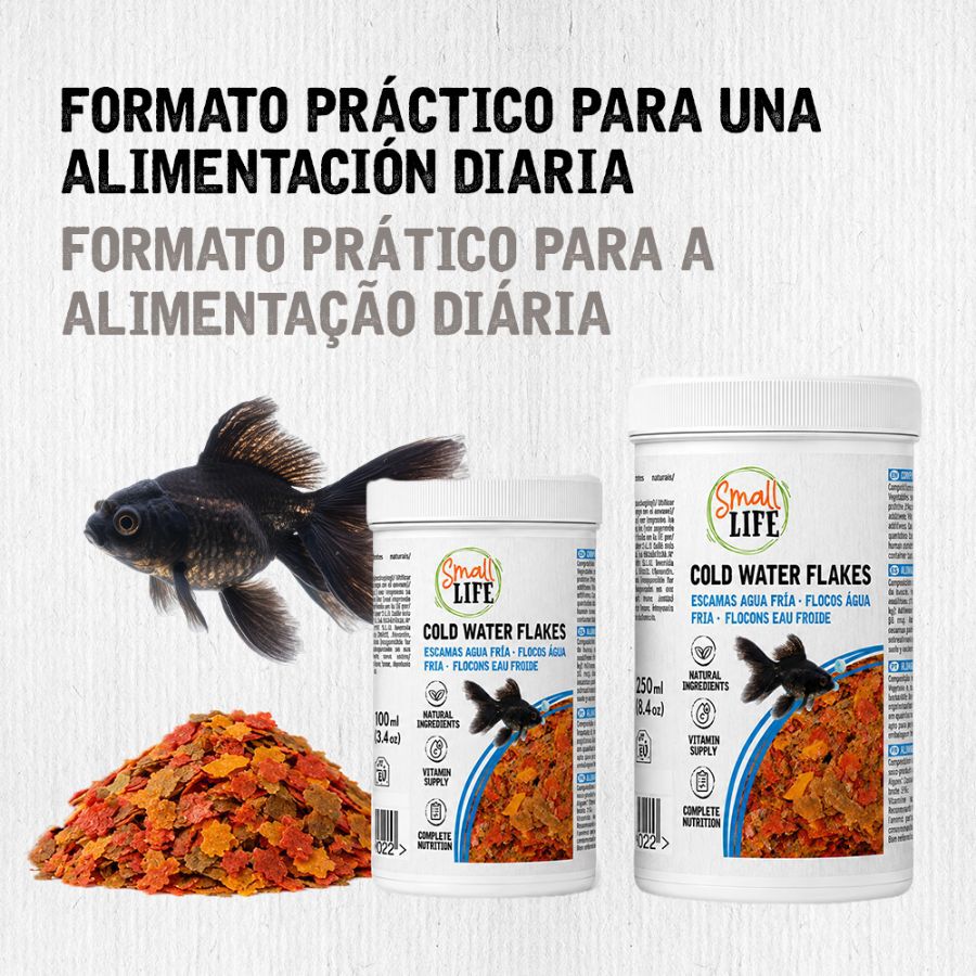 100 ml Small Life Escamas Agua Fria Alimento para peces, , large Imagem n&uacute;mero 2