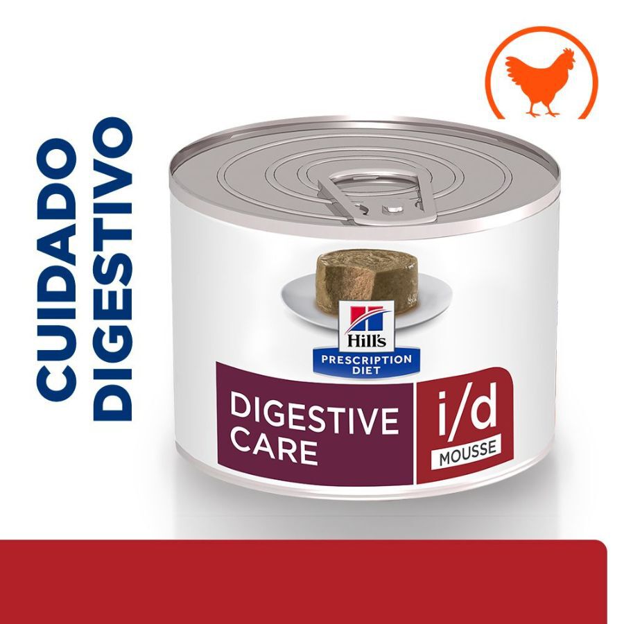 200 g Hill's Prescription Diet i/d Mousse de Pollo lata para gatos, , large Imagem n&uacute;mero 1
