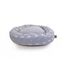 Leeby Cama Donut Antiderrapante Cinzenta para gatos, , large Indicador imagem número 1