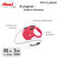 Flexi New Classic Trela extensível com cabo vermelho para cães, , large Indicador imagem número 2