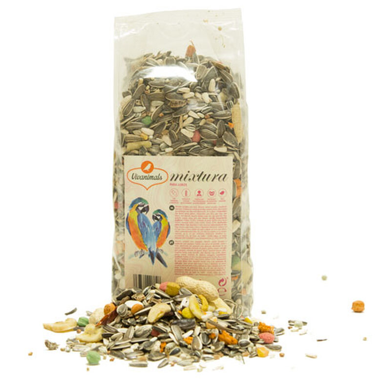 comida_loros_vivanimals_mixtura_VAS34335_M Imagem número 1 Vivanimals pienso Mixtura para loros Imagem número 1