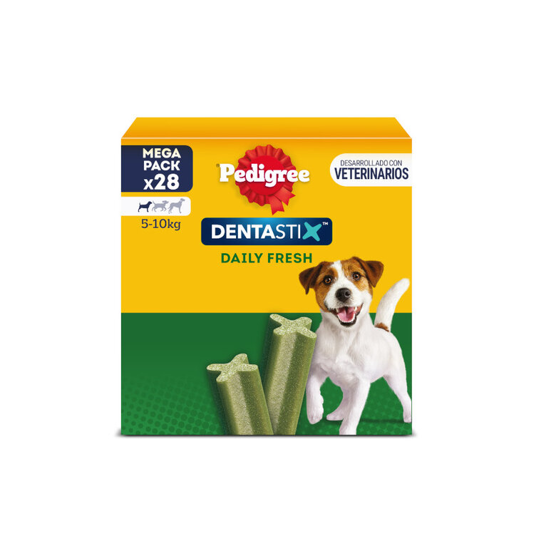 28 sticks Pedigree Dentastix Fresh Snacks Dentários para Cães Pequenos,  Imagem número 1 28 sticks Pedigree Dentastix Fresh Snacks Dentários para Cães Pequenos, , large Imagem número 1