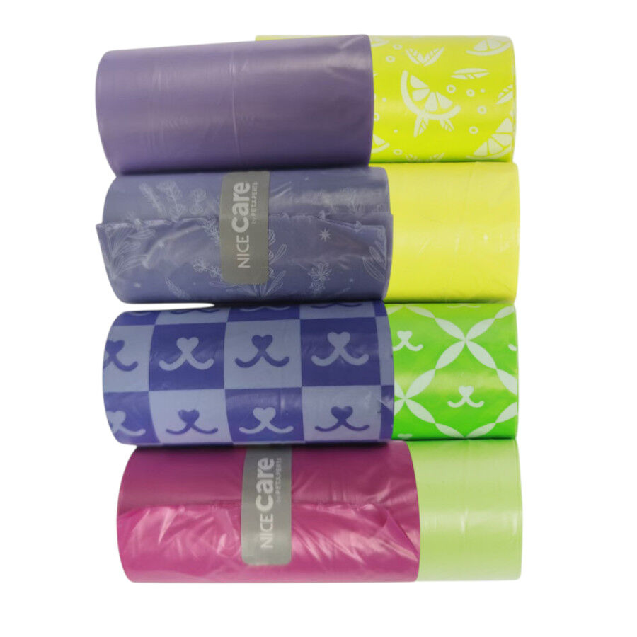 Nice Care Basic Sacos higi&eacute;nicos Lavanda Lim&atilde;o para c&atilde;es, , large Imagem n&uacute;mero 2