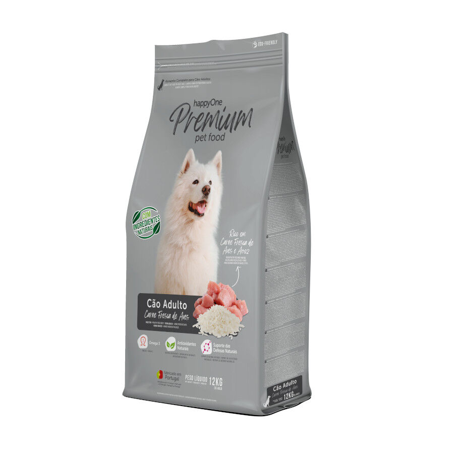 happyOne Premium ra&ccedil;&atilde;o de carne fresca de aves para c&atilde;es, , large Imagem n&uacute;mero 1