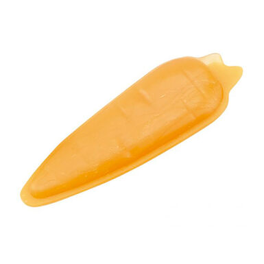 Ferplast GoodBite Brinquedo para roer cenoura minúsculo e natural para roedores