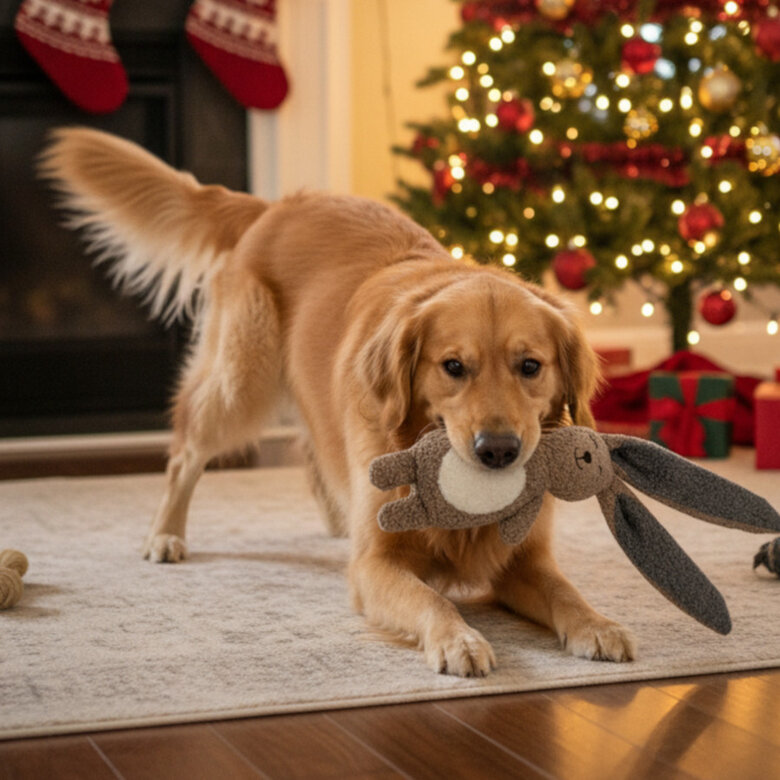 Wonder Christmas Peluche Coelho de Natal para Cães,  Imagem número 3 Wonder Christmas Peluche Coelho de Natal para Cães, , large Imagem número 3