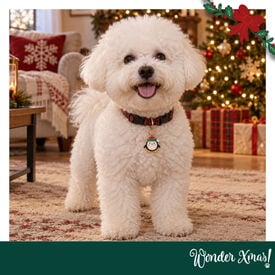 Wonder Christmas Pendente para coleira em forma de pinguim para c&atilde;es