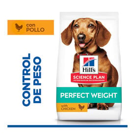 Hill's Science Plan Perfect Weight Adult Small & Mini Ra&ccedil;&atilde;o para c&atilde;es