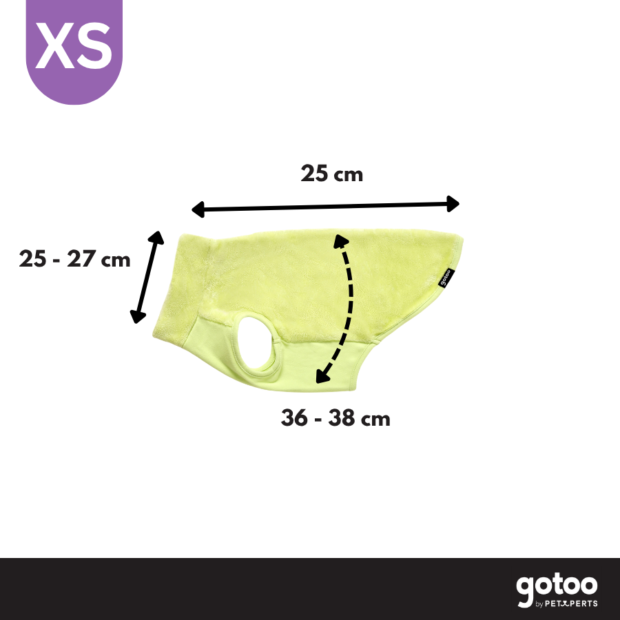 Gotoo Camisola Polar Verde-Lima para c&atilde;es, , large Imagem n&uacute;mero 4